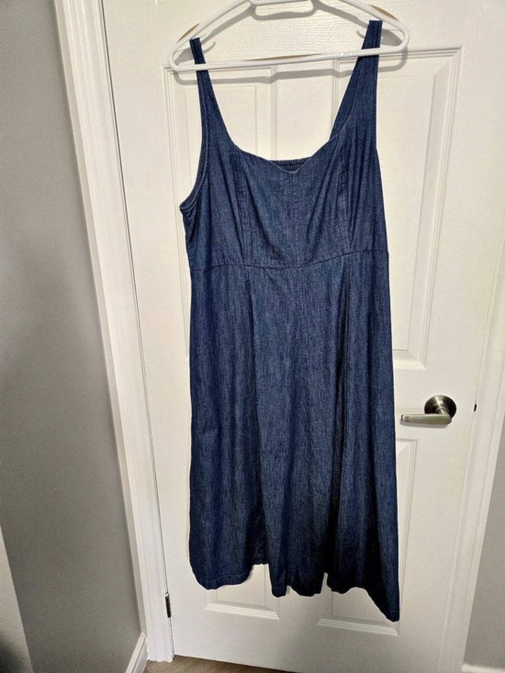 Old Navy Blue Maxi Dress Size XL Like New